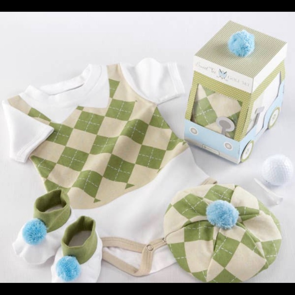 Infant “gold gift set”
